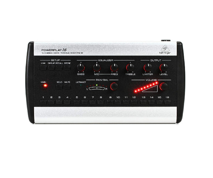 Behringer｜16 頻道數碼個人混音器｜ P16-M－匠人工作室